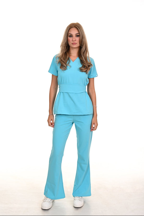 Custom 02 Baby Blue Scrub
